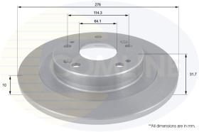 COMLINE ADC0571 - DISCO HONDA