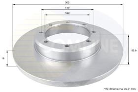 COMLINE ADC1598 - DISCO OPEL, VAUXHALL, RENAULT, NISSAN