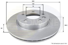 COMLINE ADC2604V - DISCO VOLKSWAGEN