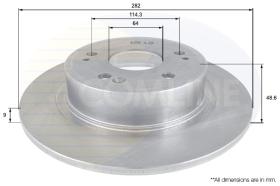 COMLINE ADC0559 - DISCO HONDA