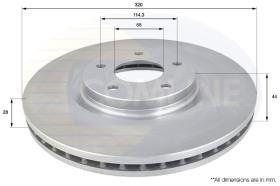 COMLINE ADC1587V - DISCO RENAULT, NISSAN