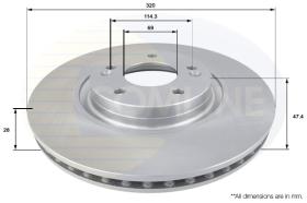 COMLINE ADC2412V - DISCO HYUNDAI, KIA