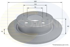 COMLINE ADC2835 - DISCO PEUGEOT, CITROEN, FIAT