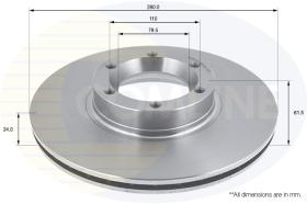 COMLINE ADC0263V - DISCO OPEL, VAUXHALL, RENAULT, NISSAN