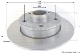 COMLINE ADC1424 - DISCO VOLKSWAGEN, SEAT