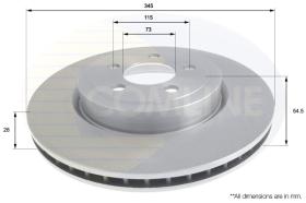 COMLINE ADC2319V - DISCO LANCIA, CHRYSLER, DODGE