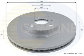 COMLINE ADC01142V - DISCO TOYOTA