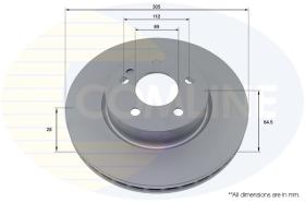 COMLINE ADC4014V - DISCO MERCEDES-BENZ