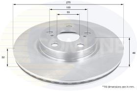 COMLINE ADC01155V - DISCO TOYOTA, SUBARU