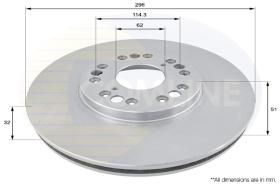 COMLINE ADC0162V - DISCO TOYOTA, LEXUS