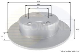 COMLINE ADC2707 - DISCO OPEL, VAUXHALL, RENAULT, NISSAN