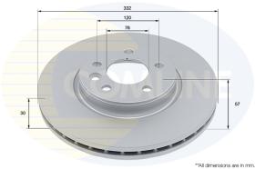 COMLINE ADC5052V - DISCO VOLKSWAGEN