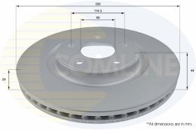 COMLINE ADC0298V - DISCO RENAULT, NISSAN