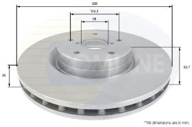 COMLINE ADC0819V - DISCO SUBARU