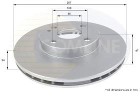 COMLINE ADC0437V - DISCO MAZDA