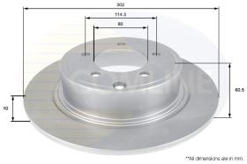 COMLINE ADC2321 - DISCO LANCIA, CHRYSLER, JEEP, DODGE