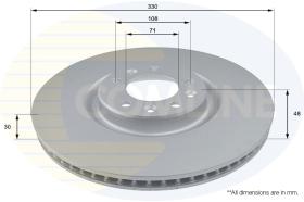 COMLINE ADC2731V - DISCO PEUGEOT