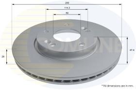 COMLINE ADC2824V - DISCO HYUNDAI, KIA