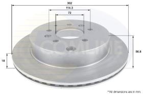 COMLINE ADC0458V - DISCO MAZDA