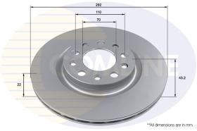 COMLINE ADC2883V - DISCO ALFA ROMEO