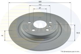 COMLINE ADC2892 - DISCO MERCEDES-BENZ