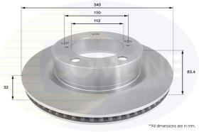 COMLINE ADC2501V - DISCO TOYOTA, LEXUS