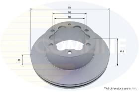 COMLINE ADC5011V - DISCO VOLKSWAGEN