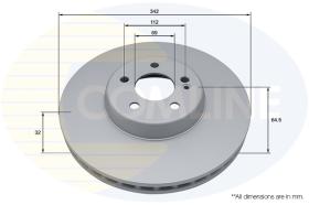 COMLINE ADC5031V - DISCO MERCEDES-BENZ