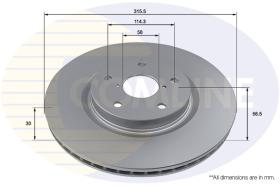 COMLINE ADC5036V - DISCO SUBARU