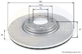 COMLINE ADC0466V - DISCO MAZDA