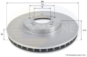 COMLINE ADC0539V - DISCO HONDA