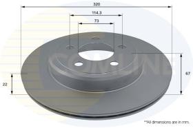  ADC2325V - DISCO LANCIA, CHRYSLER, DODGE