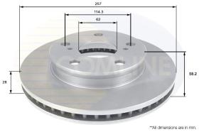 COMLINE ADC2504V - DISCO TOYOTA