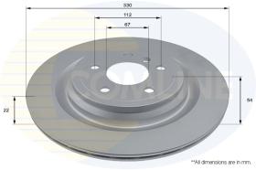 COMLINE ADC2886V - DISCO MERCEDES-BENZ