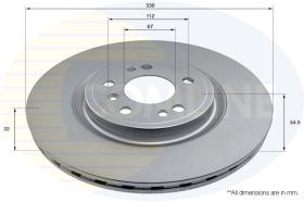 COMLINE ADC2893V - DISCO MERCEDES-BENZ