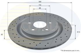 COMLINE ADC2965V - DISCO MERCEDES-BENZ