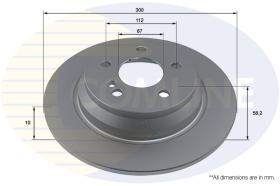 COMLINE ADC4044 - DISCO MERCEDES-BENZ