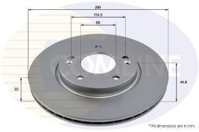 COMLINE ADC5012V - DISCO HYUNDAI, KIA