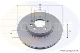 COMLINE ADC5043V - DISCO VOLKSWAGEN