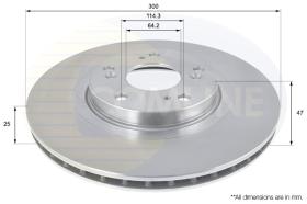 COMLINE ADC0541V - DISCO HONDA