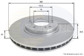 COMLINE ADC0547V - DISCO HONDA