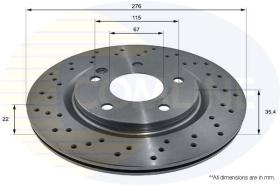 COMLINE ADC1621V - DISCO MERCEDES-BENZ