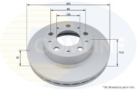 COMLINE ADC5013V - DISCO PEUGEOT, CITROEN, FIAT