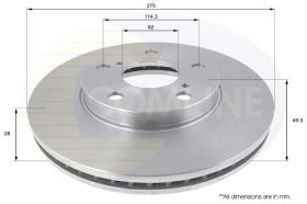 COMLINE ADC01143V - DISCO TOYOTA