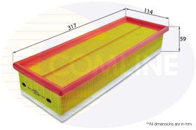 COMLINE EAF497 - FILTRO AIRE PEUGEOT, CITROEN, SUZUKI