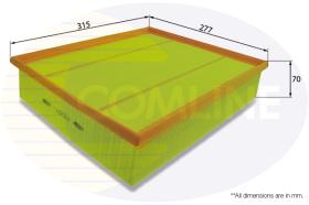 COMLINE EAF259 - FILTRO AIRE MERCEDES-BENZ, VW