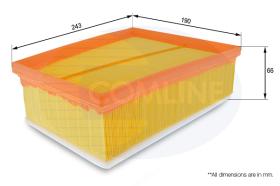 COMLINE EAF765 - FILTRO AIRE RENAULT