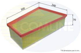 COMLINE EAF623 - FILTRO AIRE FORD, VOLVO