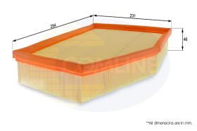 COMLINE EAF614 - FILTRO AIRE BMW