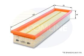 COMLINE EAF822 - FILTRO AIRE PEUGEOT, CITROEN